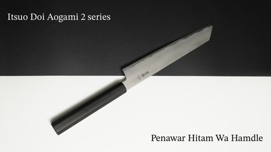 Itsuo Doi knives will be pair with Penawar Hitam Wa handle